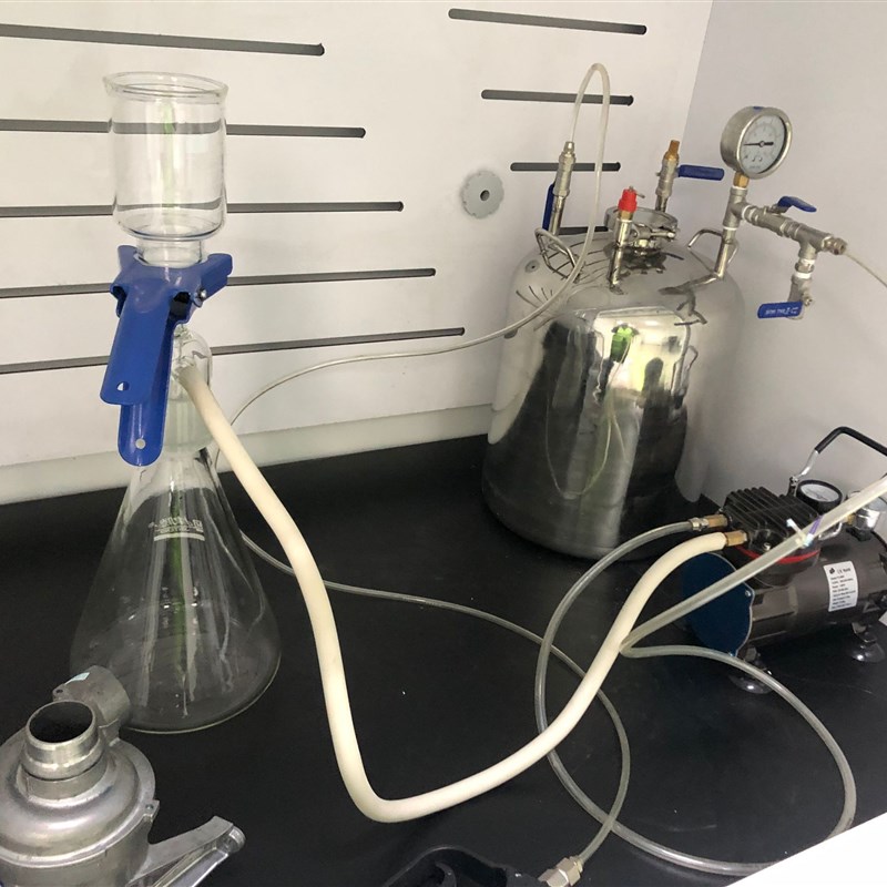 汽车零部件清洁度检测设备清洁度测试仪不锈钢喷枪压力罐清洗系统