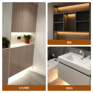 led人体感应灯鞋柜玄关灯条餐柜酒柜衣柜层板灯带展柜橱柜灯定制