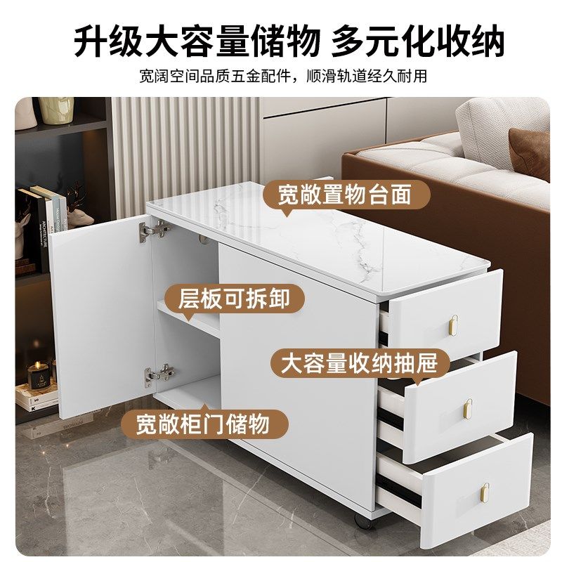 沙发边柜边几2025新款客厅小桌子可移动侧边收纳柜家用迷你小茶几
