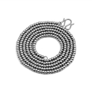 杀破狼3 古天乐同款钛钢圆珠项链泰国佛牌链子男女佛珠项链不掉色