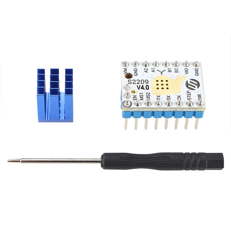 3D打印机配件TMC2209V4.0静音步进电机驱动器 电压5.5v 高细分256