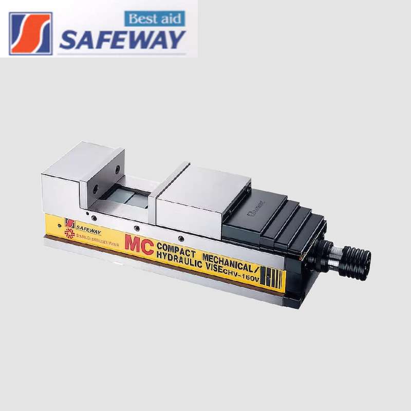 台湾SAFEWAY协威CHV-160V角固式/肯倍得式精密油压虎钳6寸平口钳