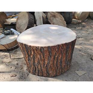 柳木菜墩菜板加厚肉墩实木整木砧板肉摊剁肉剁骨头酒店用木头墩子