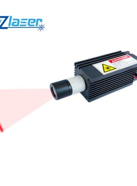 大功率可调焦一字线激光638nm红色模组500mw/700mw/1000mw镭射