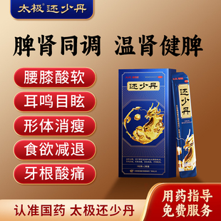 太极桐君阁还少丹9g*2袋/盒 水蜜丸温肾补脾脾肾虚损腰膝酸软KT