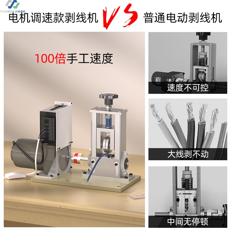 剥线机废铜线家用剥电线皮神器废旧电缆全自动小型电动拨线剥皮机