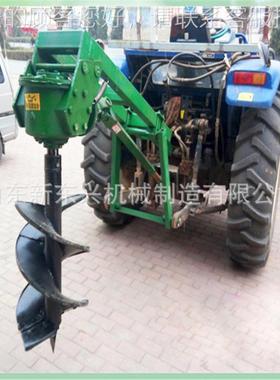 种树挖坑栽机植树挖坑机打眼机轮拖拉机带树 打洞IOK机打孔四机