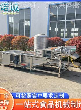 洗水果菜气泡翻功滚清设备 多能水果蔬气泡清洗机 全自动洗QWN菜