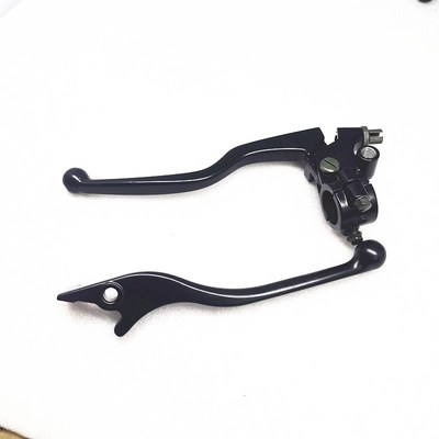 适用隆鑫LcX250-GS3 VOGE 无极250RR 离合手柄 刹车手柄 手把牛角