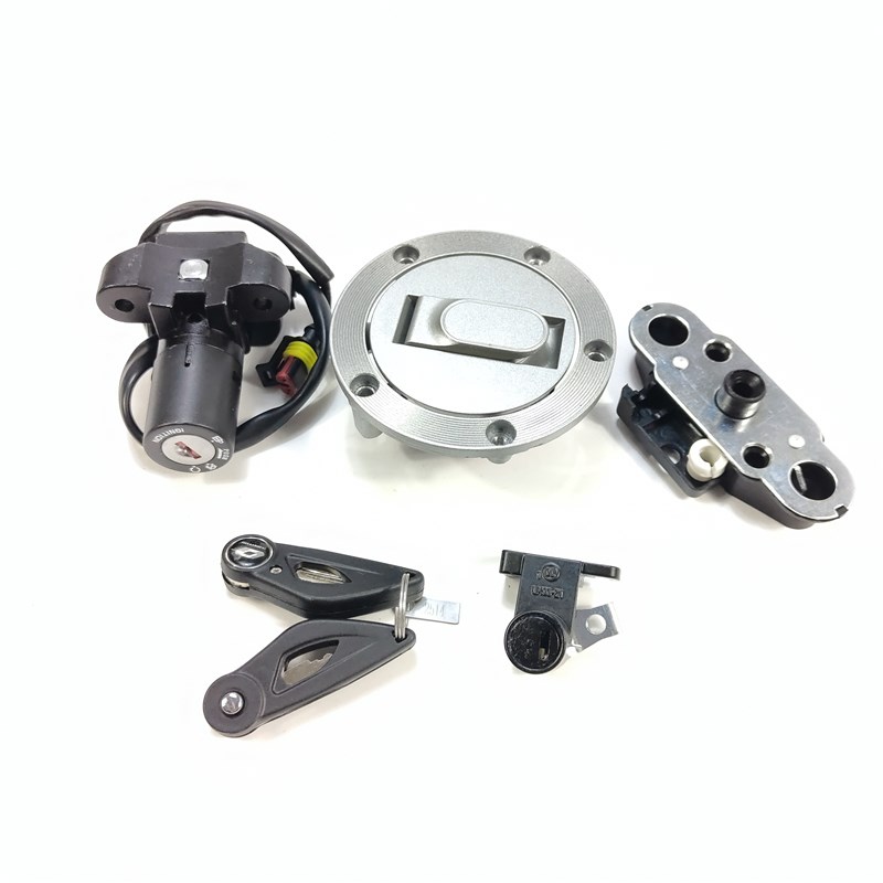 闪300套锁全车锁QJ300-12闪350H套锁油箱锁全车锁电门锁钥匙门