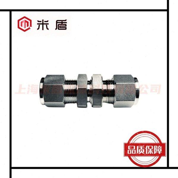 316L不锈钢卡套直通穿板联合接头 穿板中间接头 卡套管外径1/8",五金/工具,管接头,淘宝优惠券,粉丝福利购,淘宝优惠卷