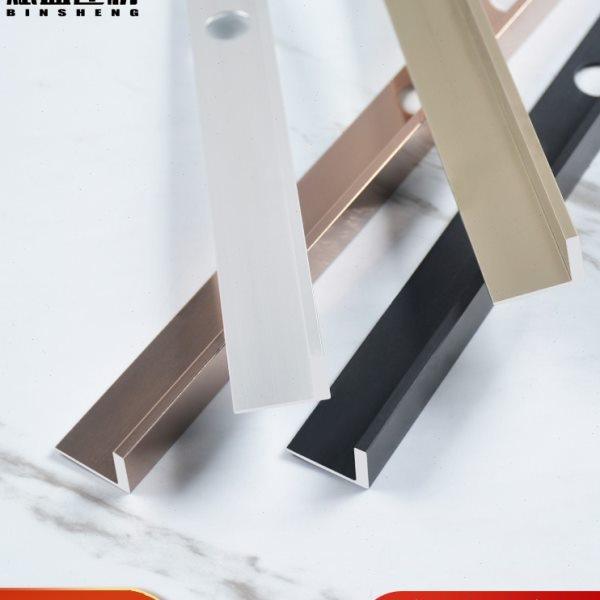 铝合金直角收边条阳角线L型压条瓷砖极窄收口飘窗金属地板装饰条,家装主材,转角,淘宝优惠券,粉丝福利购,淘宝优惠卷