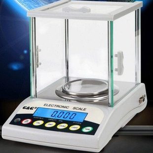 双杰电子天平EY 0001g黄金秤珠宝秤 C双面显示带RS232接口0.01g