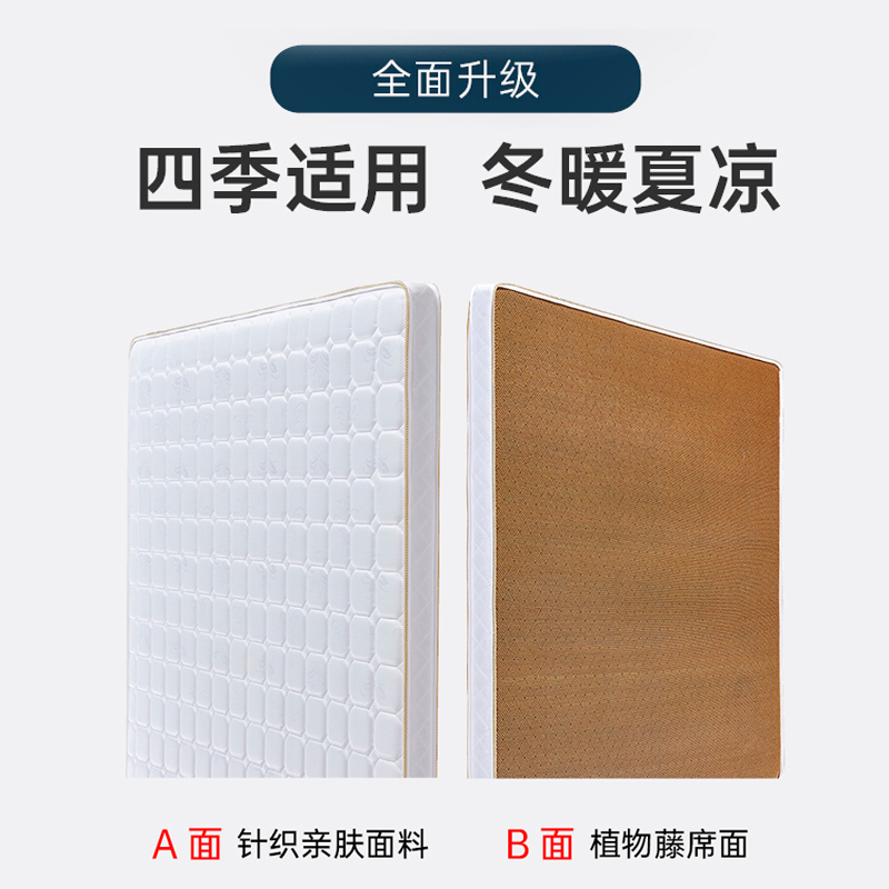 凉席床垫冬夏两用天然椰棕家用硬垫棕榈偏硬3e环保护脊经济型粽垫
