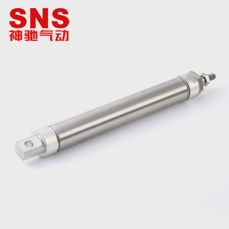 SNS神驰MA不锈钢迷你微型气缸缸径20/25/32*25/50/75/100/125/150