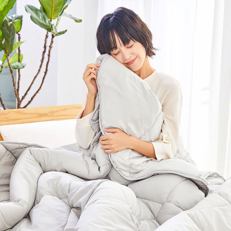 8H双重抗菌超柔保暖被春秋被七孔纤维被学生冬被被芯单双人被子