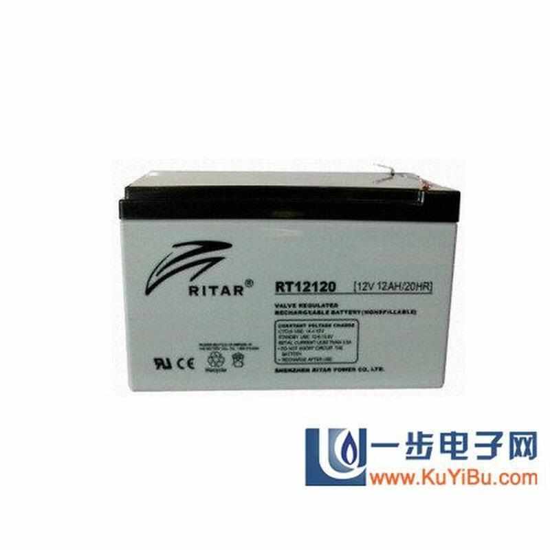 瑞达蓄电池RT12120免维护太阳能蓄电池12V12Ah包邮