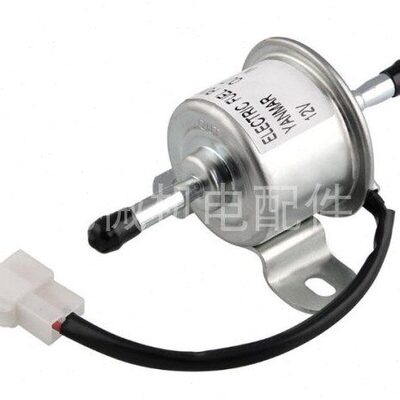 洋马发动机配件外置油泵电子燃油泵129612-52100挖机通用型