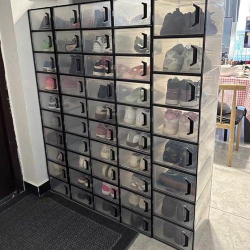 鞋盒收纳盒透明鞋子收纳神器省空间鞋架子鞋柜鞋收纳折叠鞋架宿舍