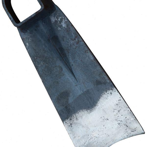 锻压全钢锄头户外园艺种菜修土挖笋除草神器铁耙铲子多功能锰农具