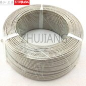 0.4mm 不锈钢编织K型热电偶线测温线 GBA K型屏蔽补偿导线