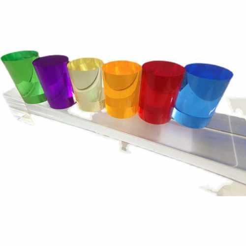 管压克力空心板透明实心导磨砂加工光柱圆棒有机玻璃彩色方棒棒