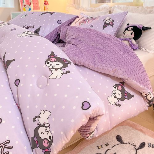 大眼蛙被子冬被儿童豆豆被A类软糯大豆被芯春秋被学生宿舍棉被褥