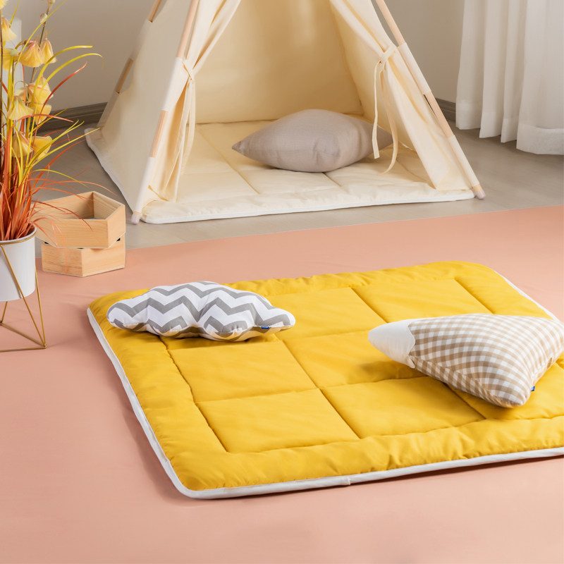 儿童帐篷配套地垫可折叠婴儿爬爬垫宝宝爬行垫棉质防滑无胶棉垫子