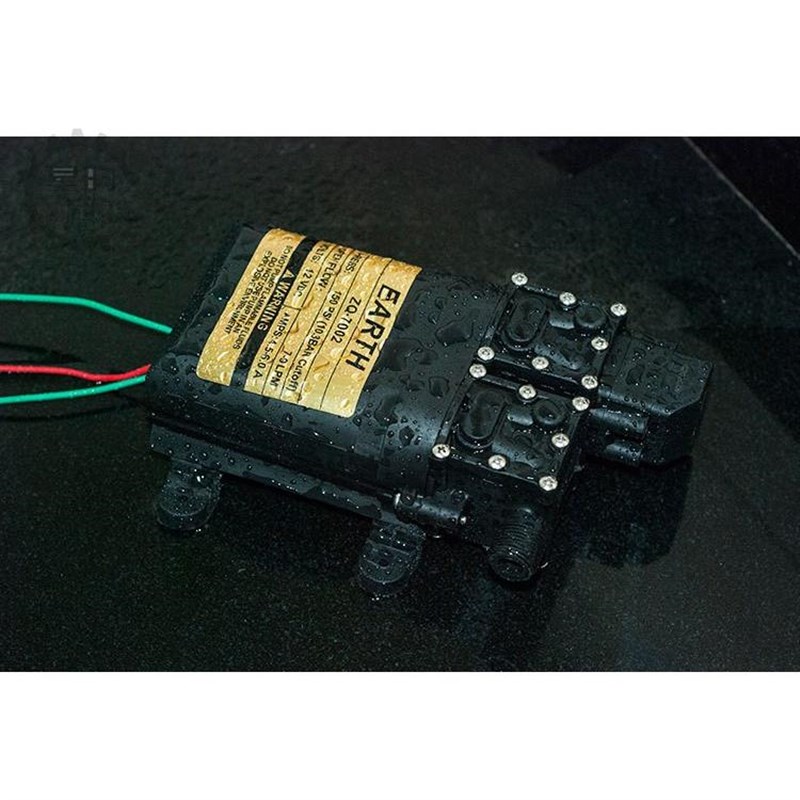 提篮双电机双核智能启停洗瓶器打药喷雾浇水高压电动隔膜水泵