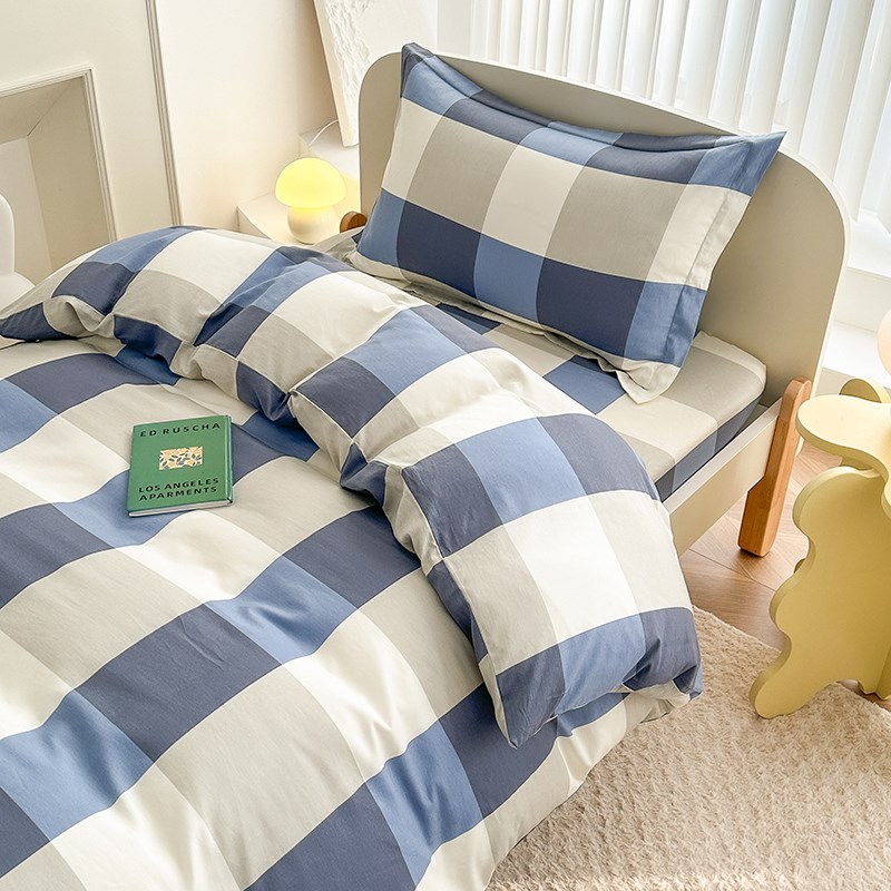 学生宿舍床上三件套床垫床罩被套罩单人床被Q子被褥六件套全套