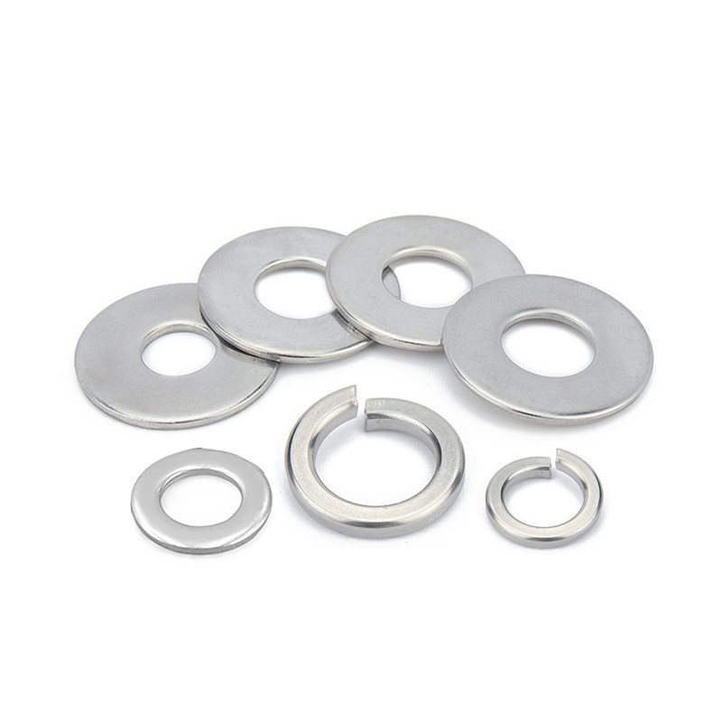 不锈钢平垫圈304平弹垫片201y加大加厚大边圆GB97介子弹簧垫圈弹