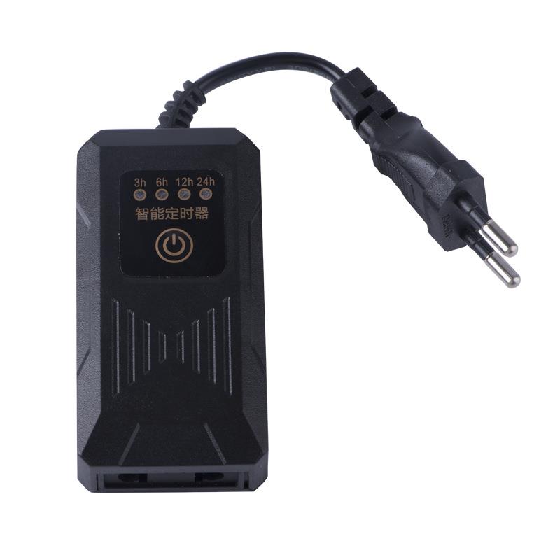 鱼缸定时器 家用电器器材定时间歇开关傻瓜式循环U时间水族控制器