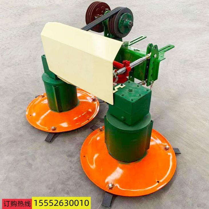 热销前置圆盘割草机农用单缸小四轮车配套割草机苜蓿艾草收割机