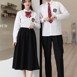 中小学生合唱团演讲诗歌朗诵比赛演出服J运动会开幕式服装高中班