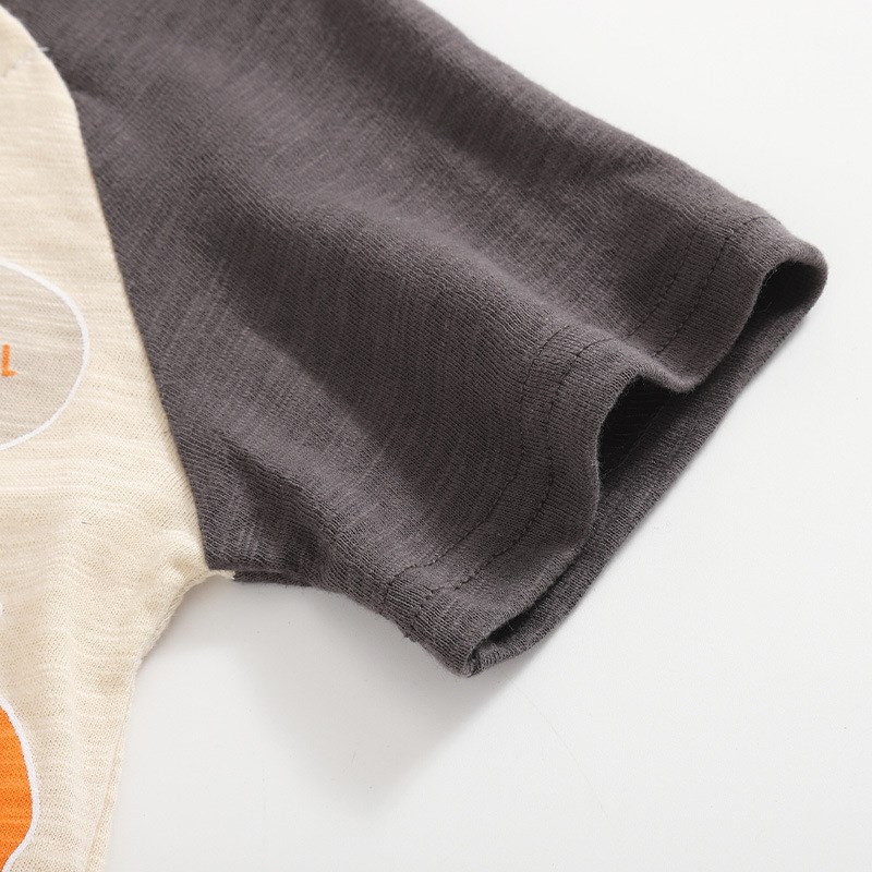 婴儿衣服休c闲短袖T恤夏装男童女童宝宝儿童小童夏季洋气半袖上衣