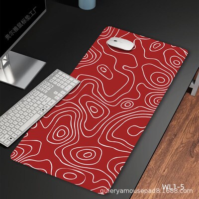 【纹理】鼠c标垫大号办公电脑桌垫滑鼠垫键盘垫mousepad