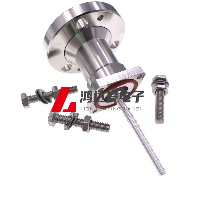 F45同轴射频大功率连接器 7/8EIA法兰 方板4孔 M5/M8 IF70/IF110