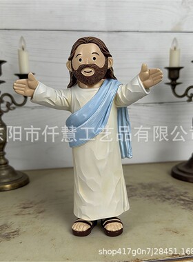 跨境新品小人公仔树脂床头桌面树脂工艺装饰品桌面树脂小摆件