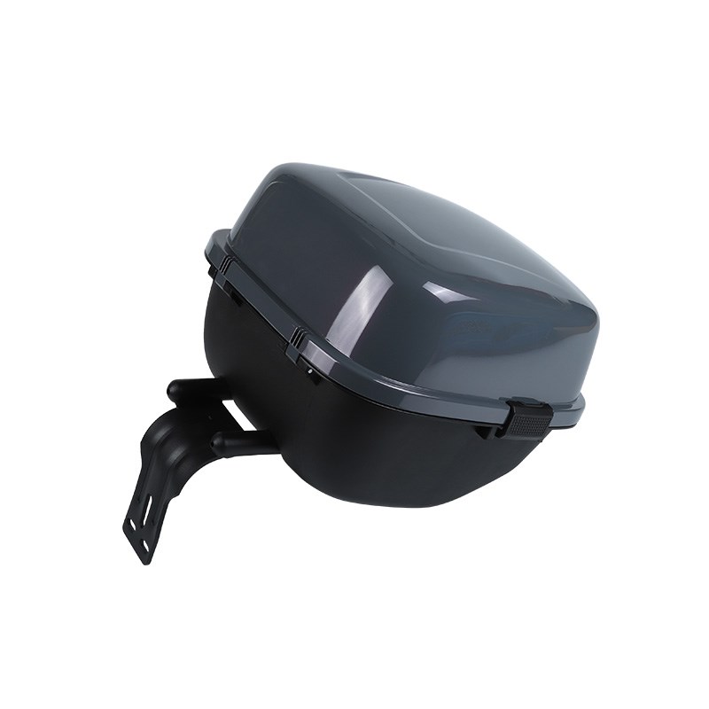 电动车简易款后备箱通用储物箱大容量收纳箱电瓶车改装靠背后尾箱