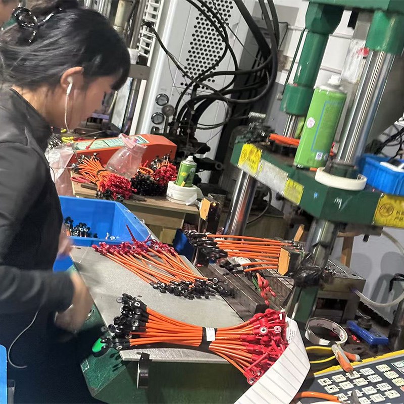 电动车电池连接线48V60V72V84V铅酸电瓶车电池线加粗纯铜连接串联