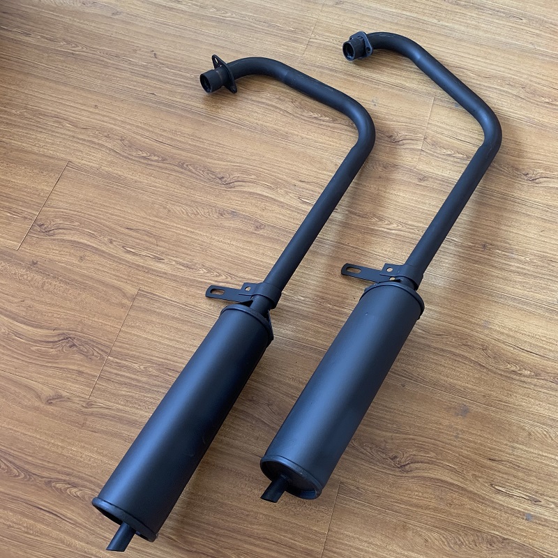 大江宗申摩托三轮车排气管150-200加厚消音器菸筒静音耐高温