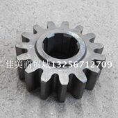 驱动齿轮 15齿Φ135 齿厚45轴高55 施工升降机电梯 6个键 40Cr