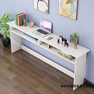 窄桌墙边长条桌靠墙细长条桌子超窄夹缝柜简易小桌子卧室桌床边桌