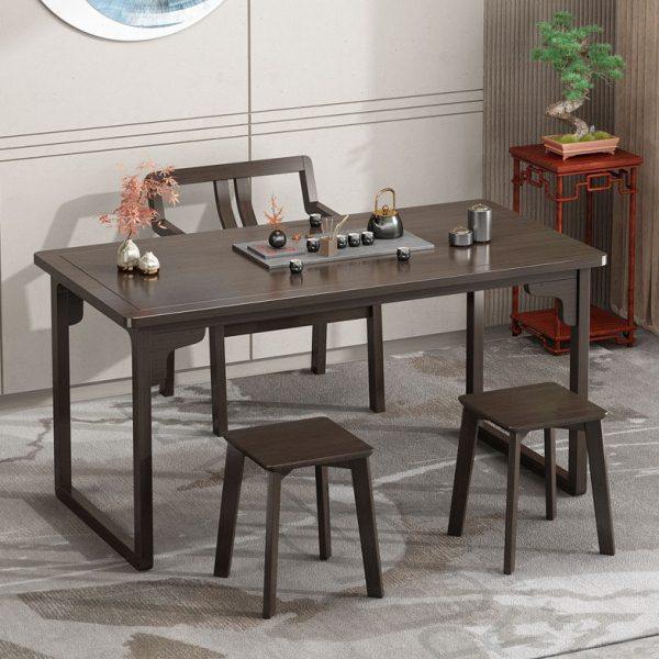 新中式茶桌椅组合办公室实木功夫茶台泡茶桌客厅茶几桌家用阳台桌,住宅家具,家用茶台/茶桌,淘宝优惠券,粉丝福利购,淘宝优惠卷