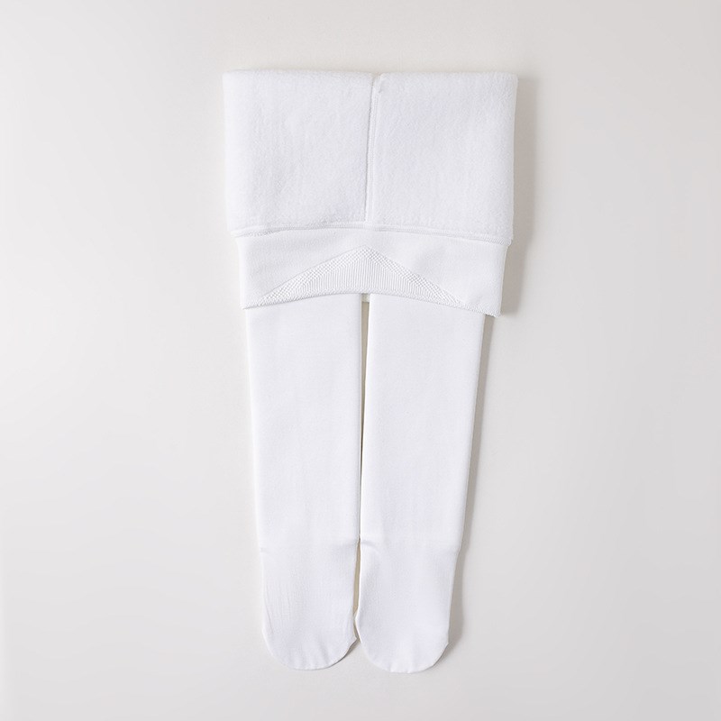 女童水光裤光腿神器秋冬加绒加厚B儿童肤色连裤袜高腰肤色薄绒打