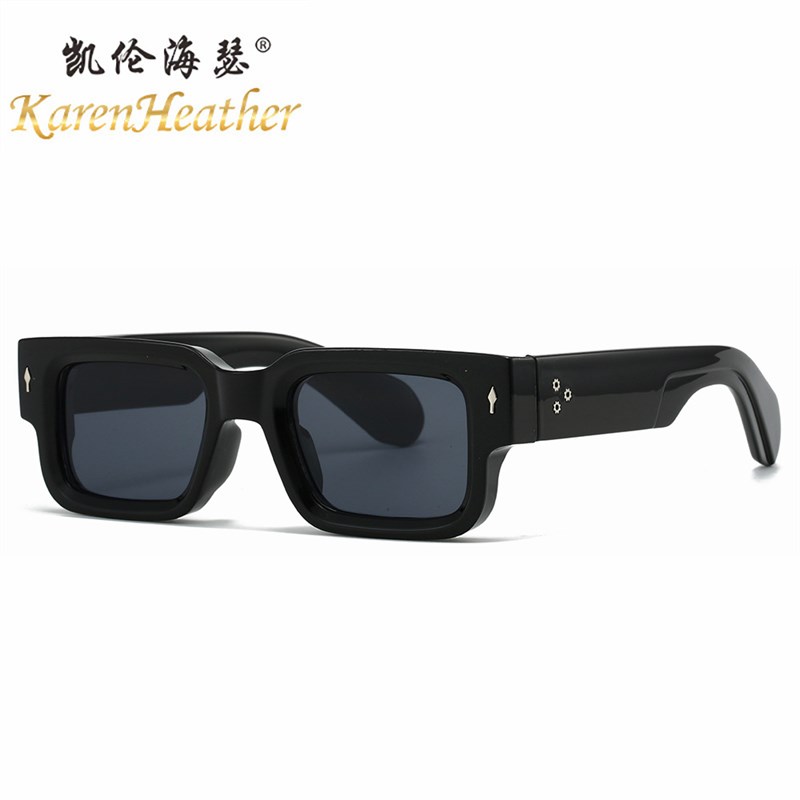 新款米丁仿板材厚框太阳镜2729欧美百I搭经典墨镜跨境街拍太阳眼