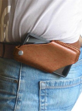 皮革EDcC手机袋手机保护套 PU皮质工具腰包 男女通用手机收纳包