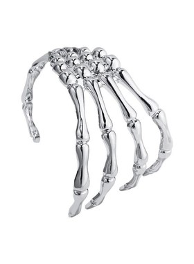 小众设计暗黑骷髅鬼爪手镯 男女潮ins小众设计个性V嘻哈袖箍发圈