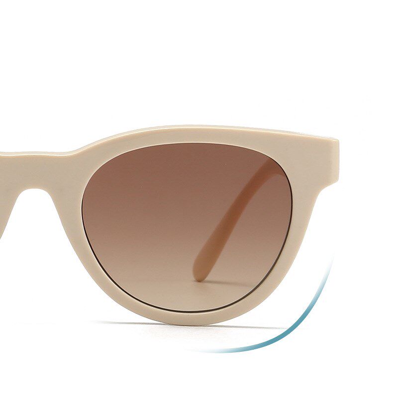 高端TR板材网红防晒墨镜女士2x024新款尼龙防紫外线非gm太阳眼镜