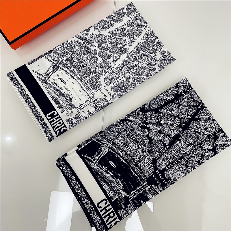 装饰画客厅背景黑白配色挂画餐厅现代C2024新款90cm正方形丝巾方